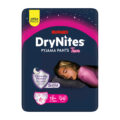 HUGGIES® Nohavičky plienkové jednorazové DryNites MEGA 48-60 kg Girl, 20 ks, XL
