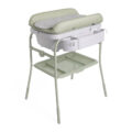 CHICCO Stolík prebaľovací s vaničkou Cuddle & Bubble - Oasis 0m+, do 11kg