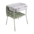 CHICCO Stolík prebaľovací s vaničkou Cuddle & Bubble - Oasis 0m+, do 11kg