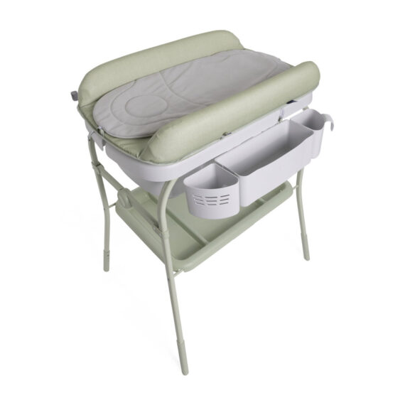 CHICCO Stolík prebaľovací s vaničkou Cuddle & Bubble - Oasis 0m+, do 11kg
