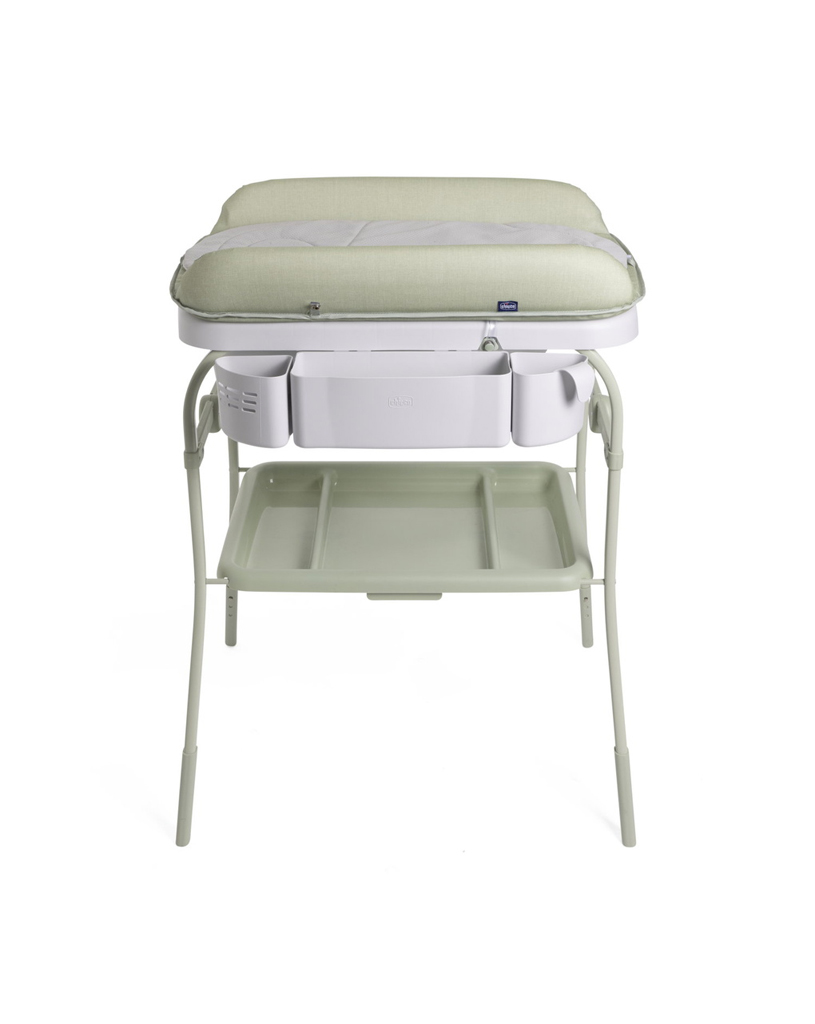 CHICCO Stolík prebaľovací s vaničkou Cuddle & Bubble - Oasis 0m+, do 11kg