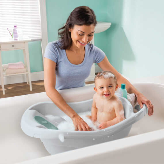 INGENUITY Vanička detská s ergonomickou podložkou Comfy Clean™ 0m+