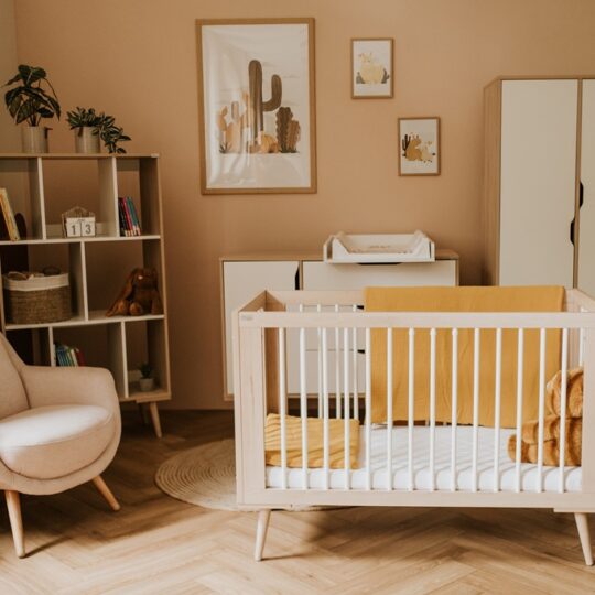 KLUPS Postieľka detská Sofie 120x60 cm buk