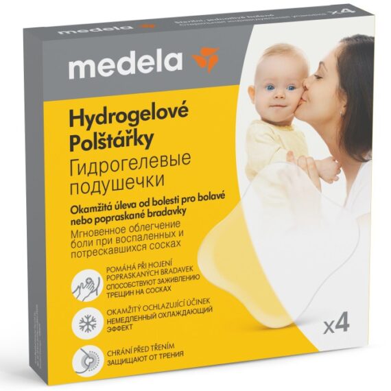 MEDELA Vankúšiky hydrogélové 4 ks