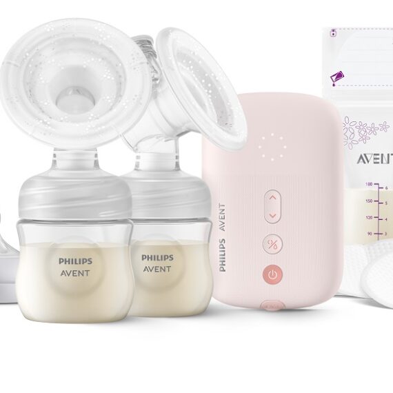 Philips AVENT Odsávačka materského mlieka elektrická DUO SCF397/31+Darček