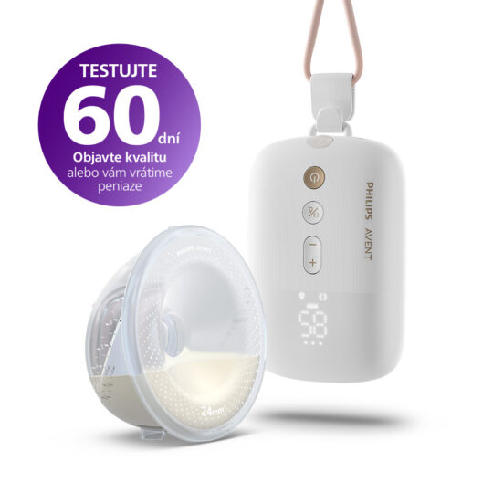 Philips AVENT Odsávačka materského mlieka elektrická Hands-Free Premium Plus SCF531/11+Darček