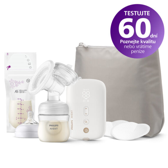 Philips AVENT Odsávačka materského mlieka elektrická nabíjacia SCF396/31+Darček