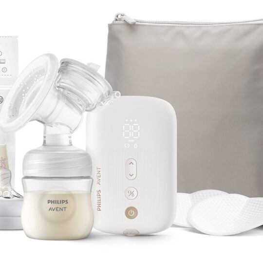 Philips AVENT Odsávačka materského mlieka elektrická nabíjacia SCF396/31+Darček