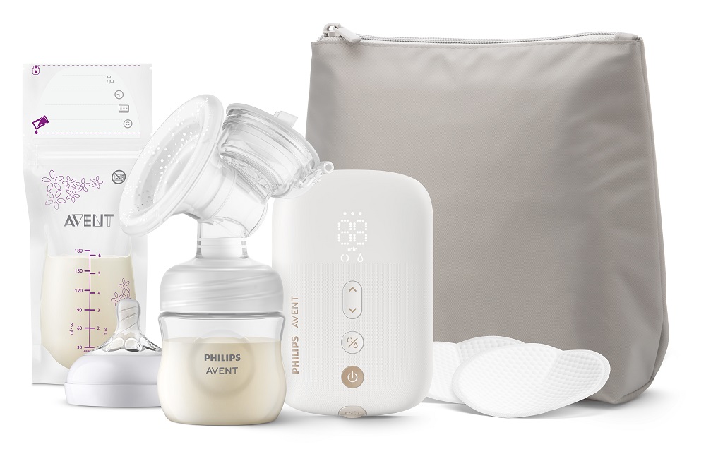 Philips AVENT Odsávačka materského mlieka elektrická nabíjacia SCF396/31+Darček
