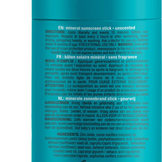 ATTITUDE Detská 100% minerálna ochranná tyčinka na celé telo (SPF 30) bez vône 85 g