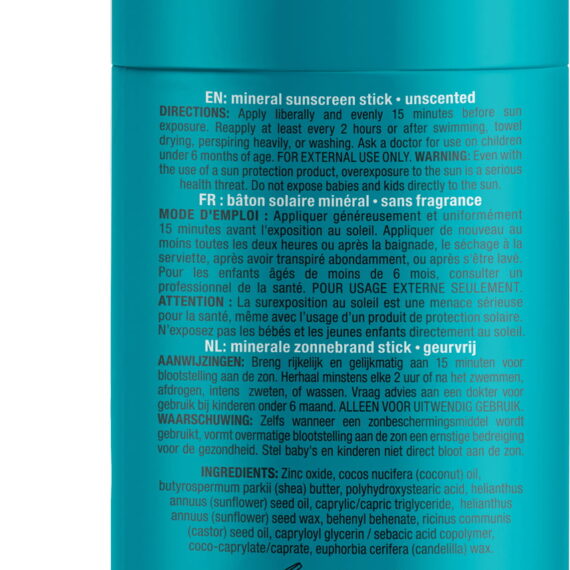 ATTITUDE Detská 100% minerálna ochranná tyčinka na celé telo (SPF 30) bez vône 85 g