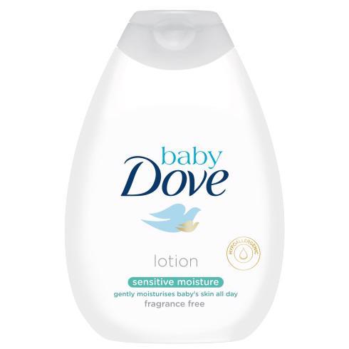 BABY DOVE Mlieko telové hydratačné Sensitive 400ml