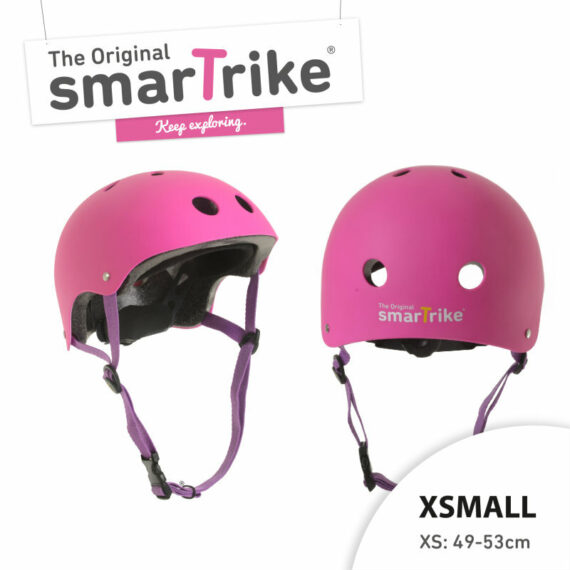 Smart Trike Cyklistická prilba, veľkosť XS – ružová, 12m+