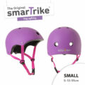 Smart Trike Cyklistická prilba, veľkosť S – fialová, 2r+
