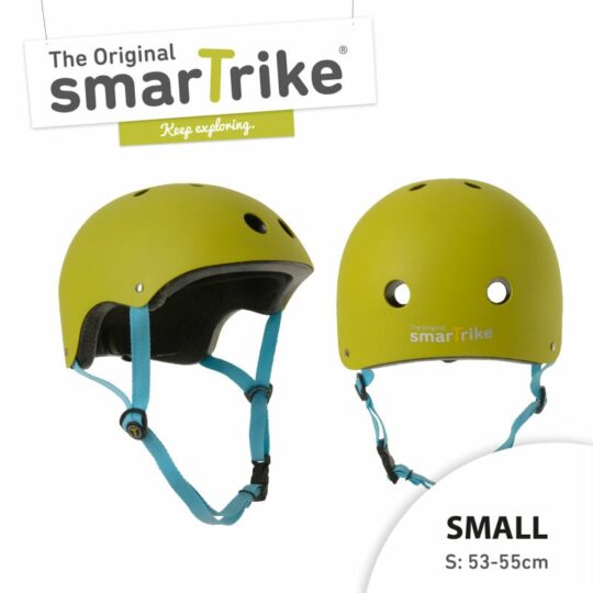 Smart Trike Cyklistická prilba, veľkosť S – zelená, 2r+