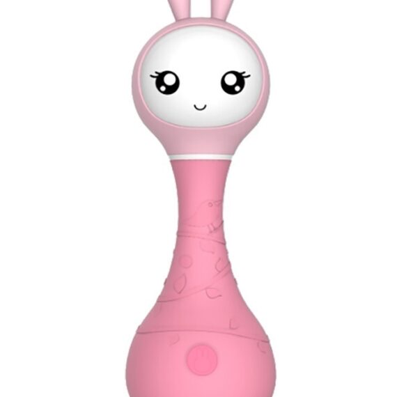 Alilo Smarty Bunny, Interaktívna hračka, Zajko ružový, od 0m+