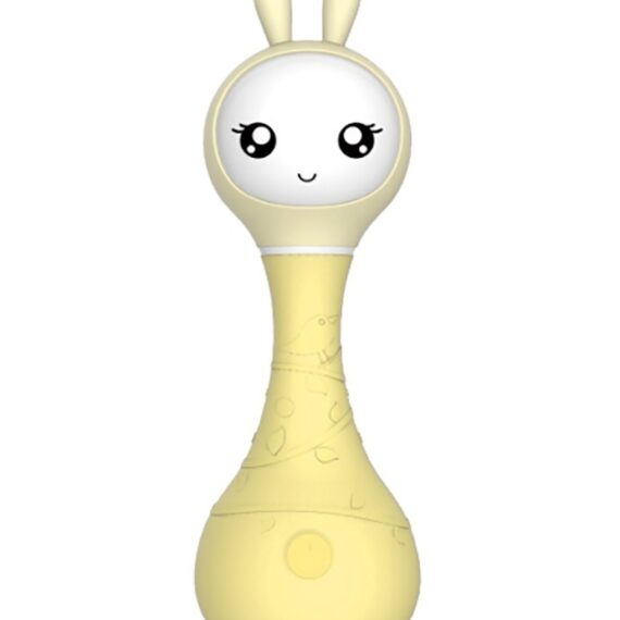 Alilo Smarty Bunny, Interaktívna hračka, Zajko žltý, od 0m+