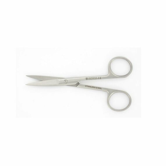 GIMA Chirurgické nožnice rovné s ostrým hrotom, 20cm