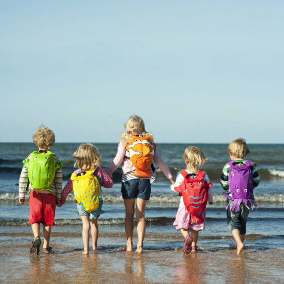 Trunki Paddlepak Nepremokavý Batoh, Ryba Spike, žltá