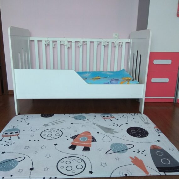 Detský koberec Ultra Soft, 100×150, Vesmír