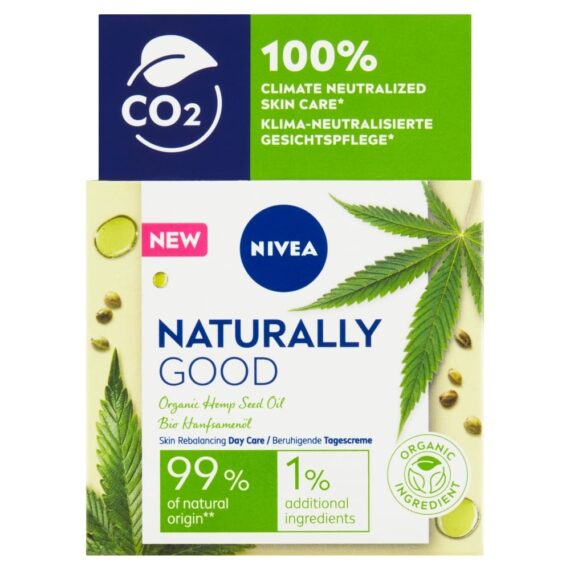 NIVEA Nivea® Naturally Good Zjemňujúci denný krém, 50 ml