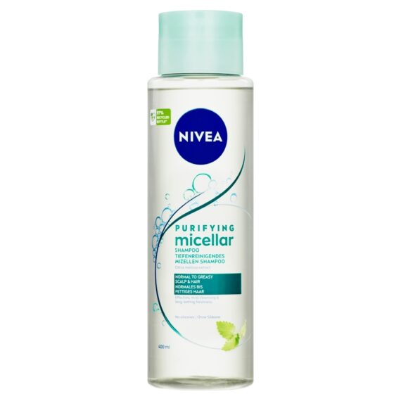 NIVEA Osviežujúci micelárny šampón, 400 ml