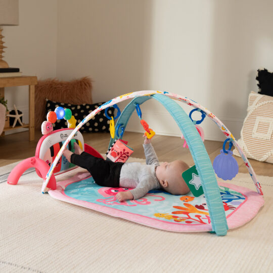 BABY EINSTEIN Deka na hranie s aktivitami 4v1 Kickin’ Tunes™ Jellyfish Jamboree™ 0m+