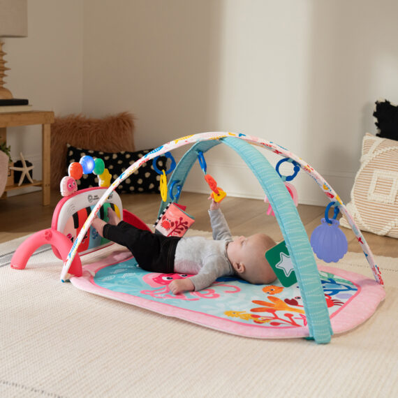 BABY EINSTEIN Deka na hranie s aktivitami 4v1 Kickin’ Tunes™ Jellyfish Jamboree™ 0m+