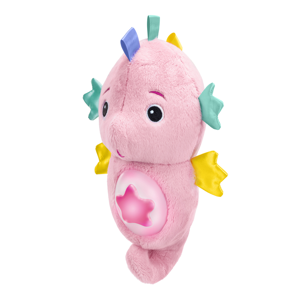 BABY EINSTEIN Hračka upokojujúca so senzorom plaču morský koník ružový Sea Dreams Seahorse™ 0m+