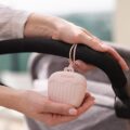 BABYONO Puzdro silikónové na cumlík ružová 0m+