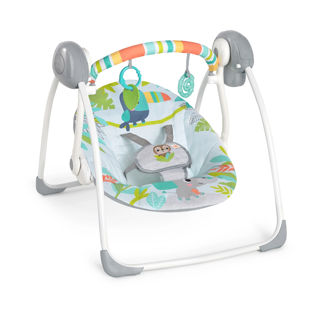 BRIGHT STARTS Hojdačka s melódiou Rainforest Vibes™ 0m+ do 9kg