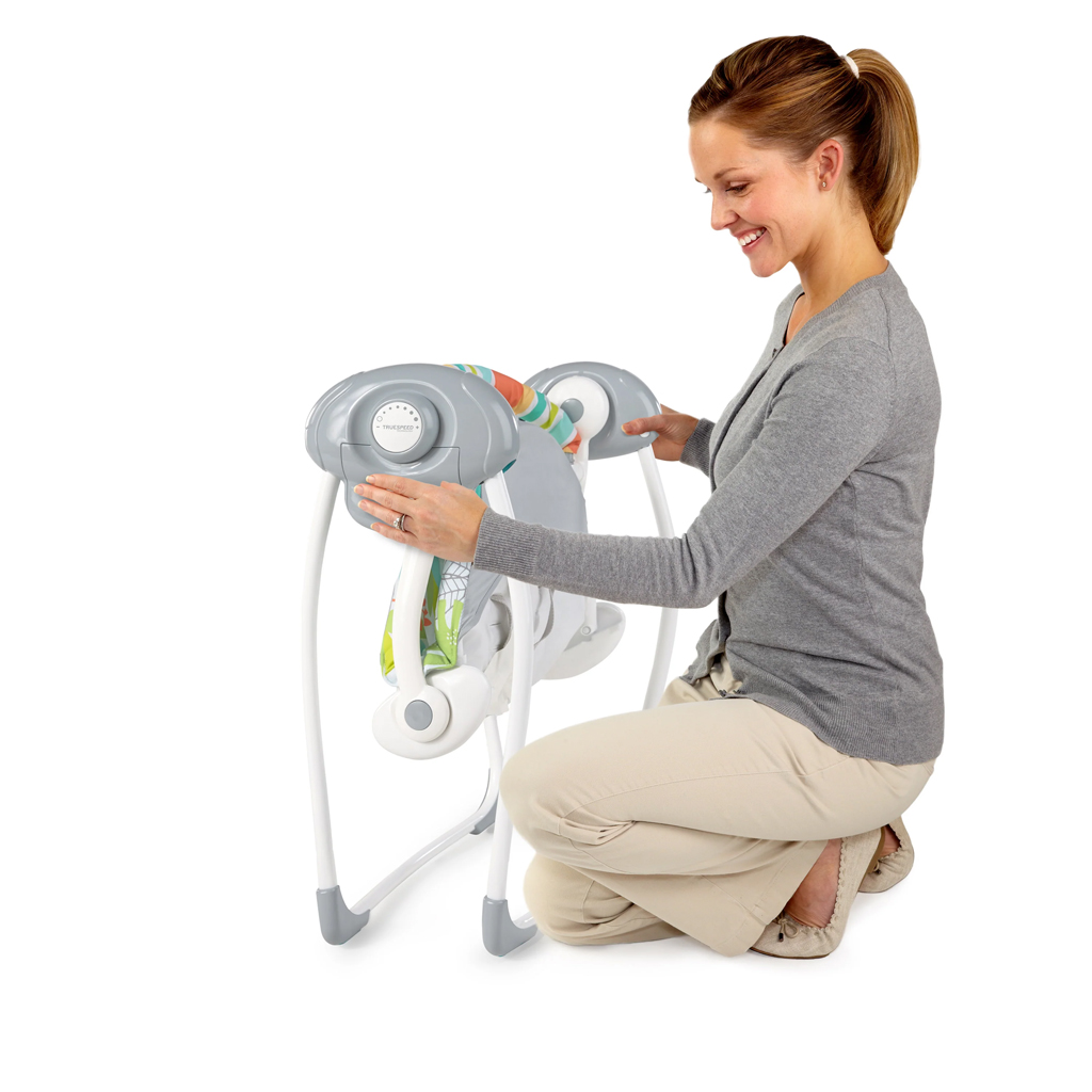 BRIGHT STARTS Hojdačka s melódiou Rainforest Vibes™ 0m+ do 9kg