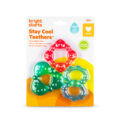 BRIGHT STARTS Hryzačka plnená vodou tvary Stay Cool Teethers™ 3ks, 3m+