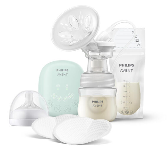 Philips AVENT Odsávačka materského mlieka elektrická sada Essential SCD323/20+Darček