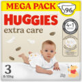 HUGGIES® Plienky jednorazové Extra Care veľ. 3 (6-10 kg), 96 ks BOX