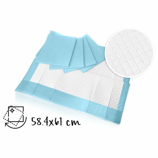 MEDLINE Absorpčné hygienické podložky na posteľ 60x60cm, (25ks)