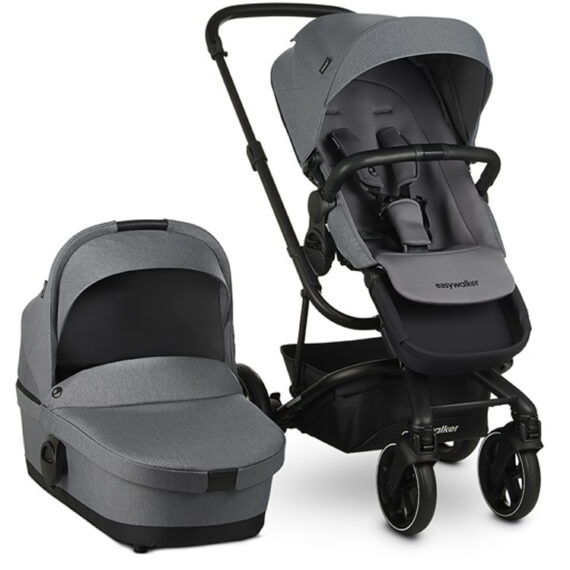 EASYWALKER Set XXL kočík kombinovaný Harvey3 Fossil Grey s príslušenstvom