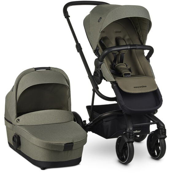 EASYWALKER Set XXL kočík kombinovaný Harvey3 Sage Green s príslušenstvom