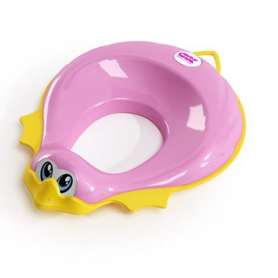 OK BABY Redukcia na WC Ducka ružová 66