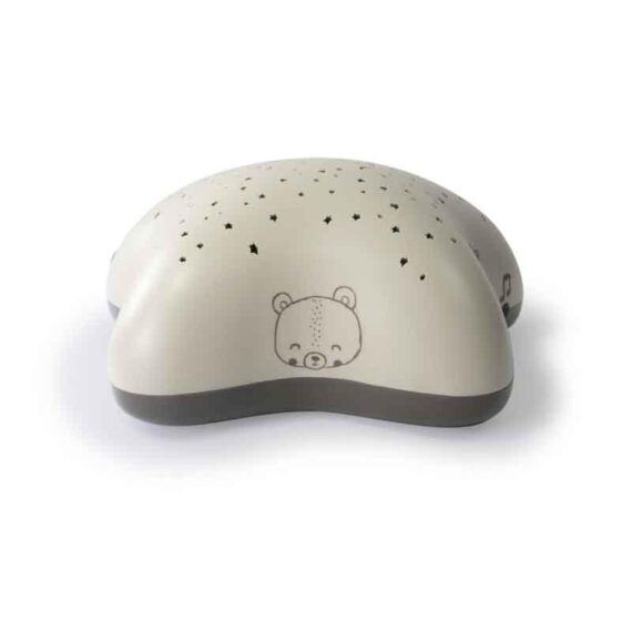 PABOBO Magický hviezdny projektor nočnej oblohy s melódiou micro USB - Star Beige