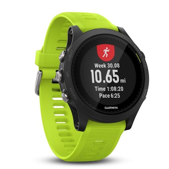 Garmin Forerunner 935 Black Tri-Bundle, Yellow band