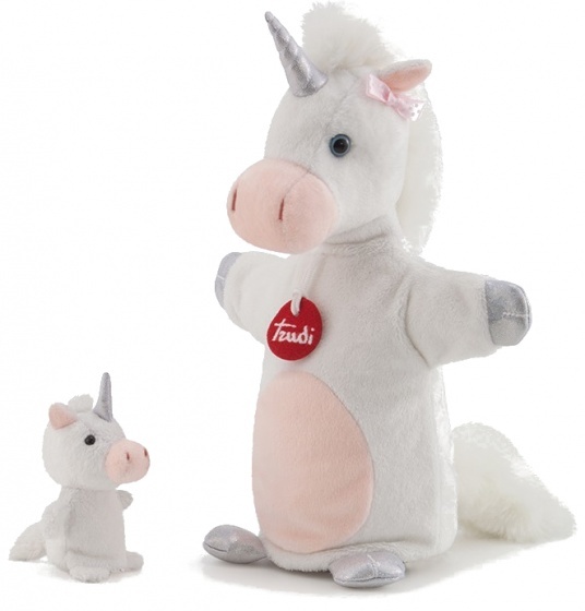 TRUDI PUPPETS & BABY – Maňuška s mláďatkom Jednorožec
