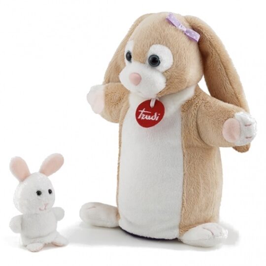 TRUDI PUPPETS & BABY – Maňuška s mláďatkom Zajko