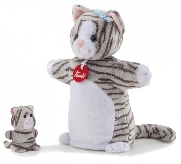 TRUDI PUPPETS & BABY – Maňuška s mláďatkom Mačka