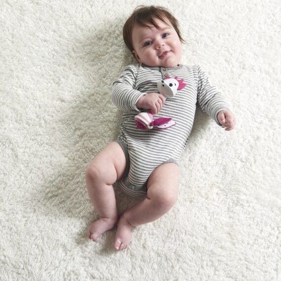 Tiny Love, Tiny Smart – Hrkálka s hryzátkom Srnka Florence, 3m+