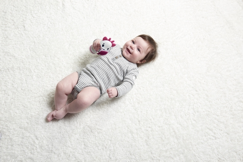 Tiny Love, Tiny Smart – Hrkálka s hryzátkom Srnka Florence, 3m+