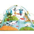 Tiny Love Hracia podložka s hrazdou Kick&Play – Farma, 0m+