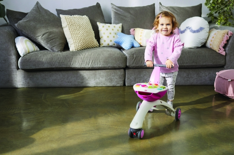 Tiny Love Chodítko na tlačenie 5v1, ružová, 6m+