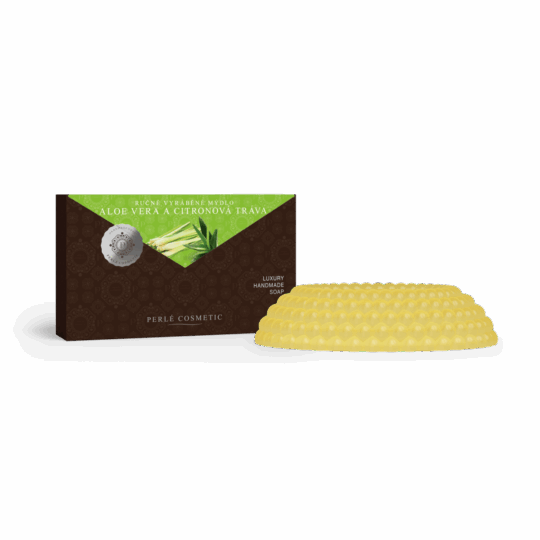 GREEN IDEA Aloe vera a citronová tráva – mýdlo 115 g