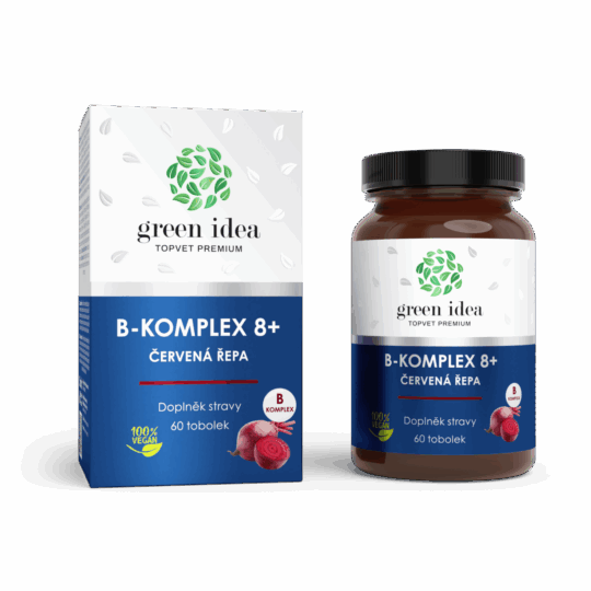 GREEN IDEA B-komplex 8+ červená řepa